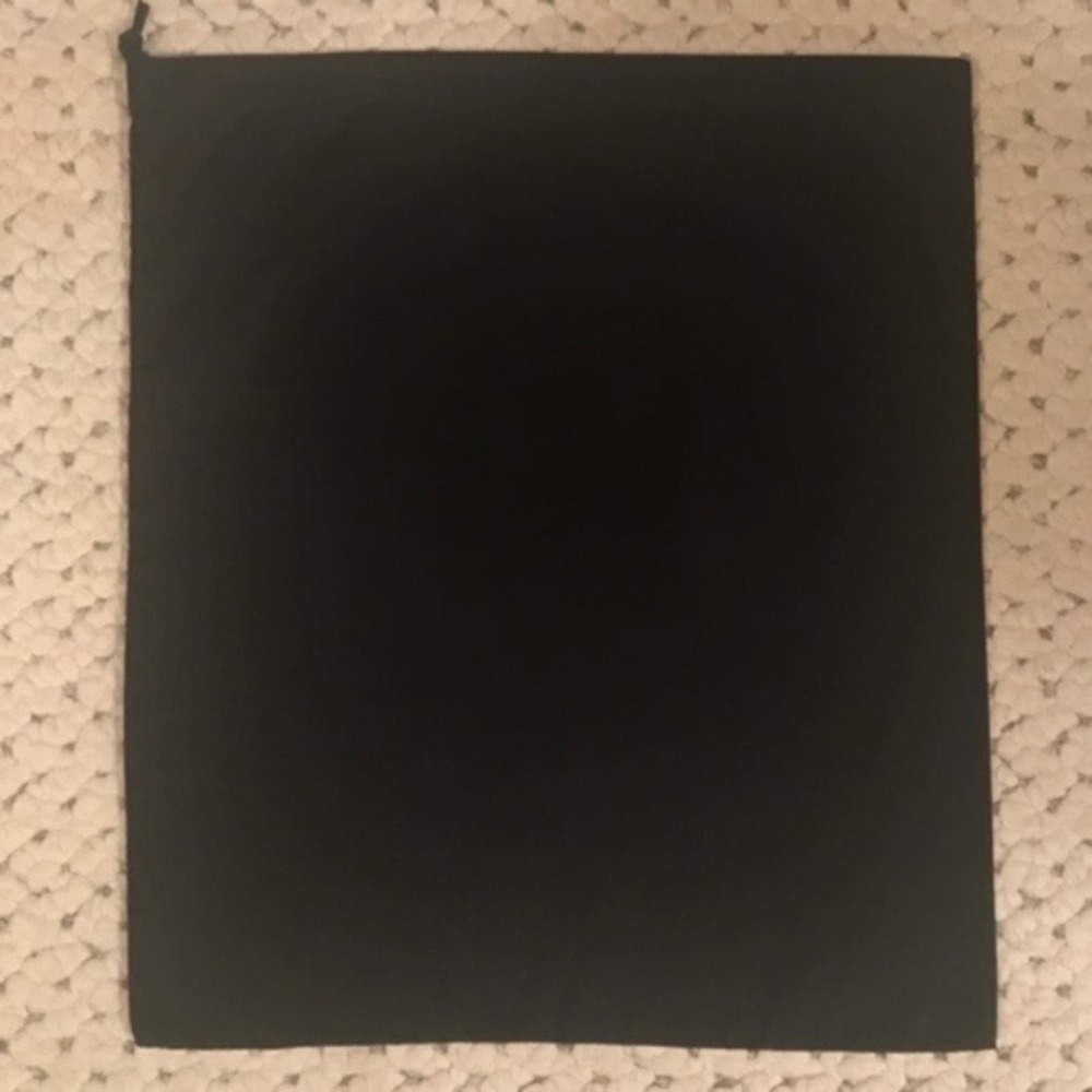 Hogan Rebel Black Purse Large dust Bag purse NEW 16" 14" large NEW - Picture 5 of 5